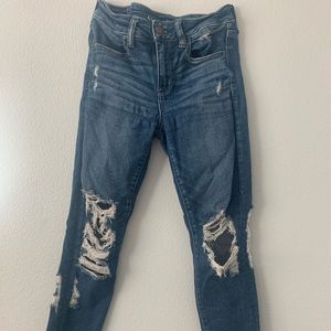 American Eagle Ripped Jeggings